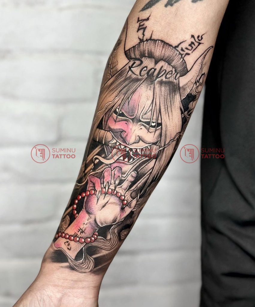 Shinigami Tattoo Reaper Tattoo