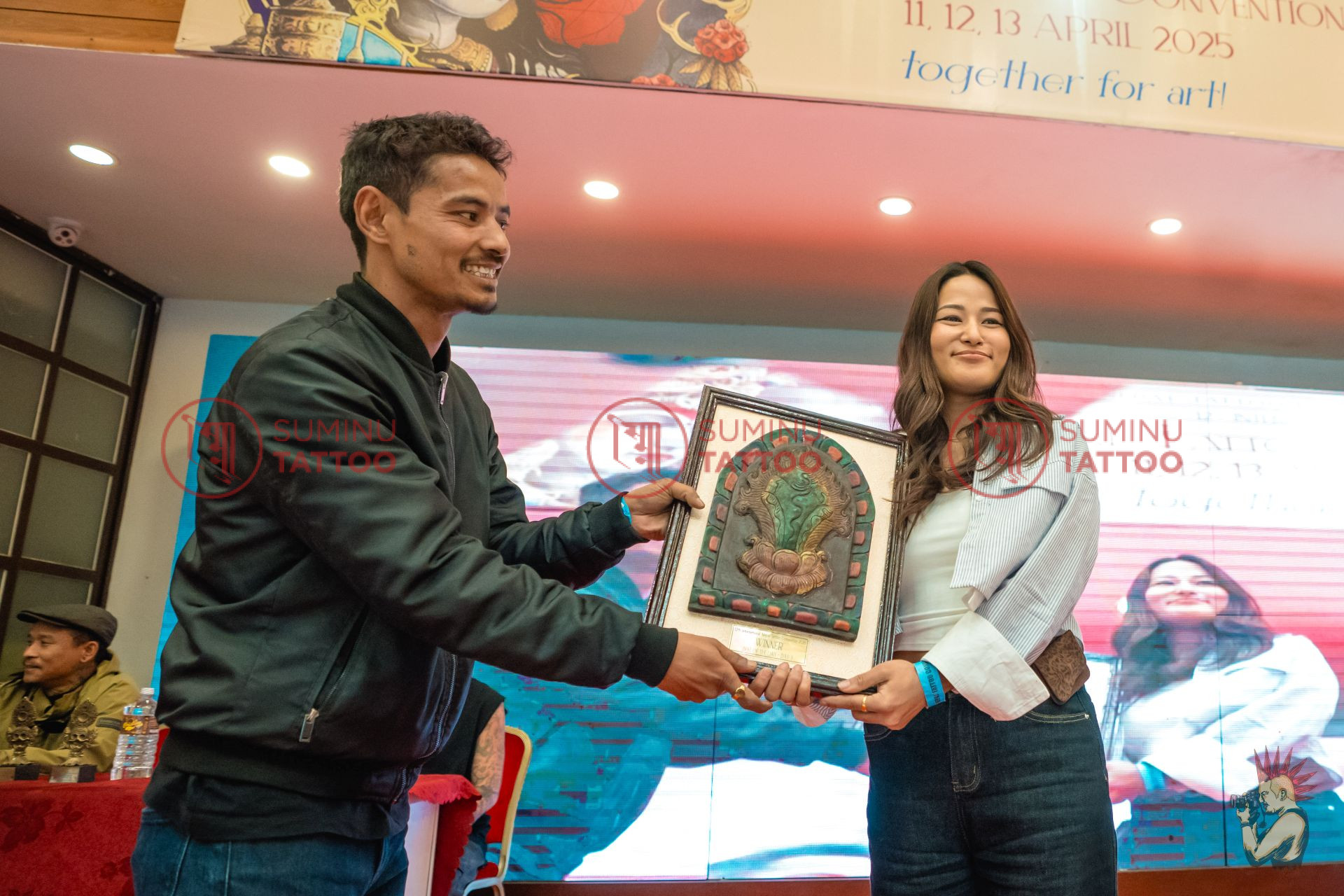 Suminu Tattoo Gets Best of The Day 3 Award at Nepal Tattoo Convention 2025